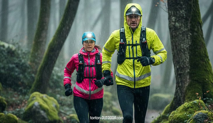 Come attrezzarsi per correre sotto la pioggia e restare asciutti?