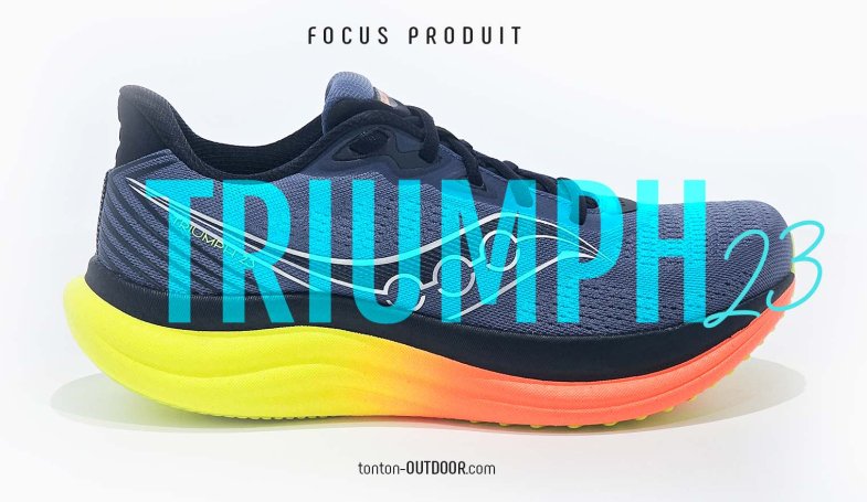 Saucony Triumph 23 : la nuova scarpa da running per l'uso quotidiano