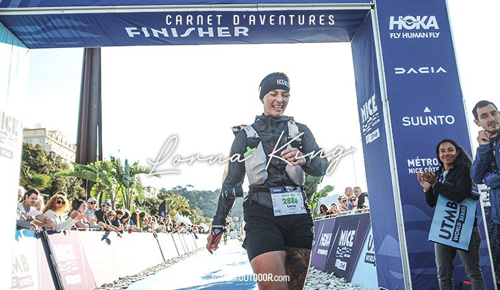 Lorna King al Nice Côte d'Azur by UTMB® : una storia di resilienza