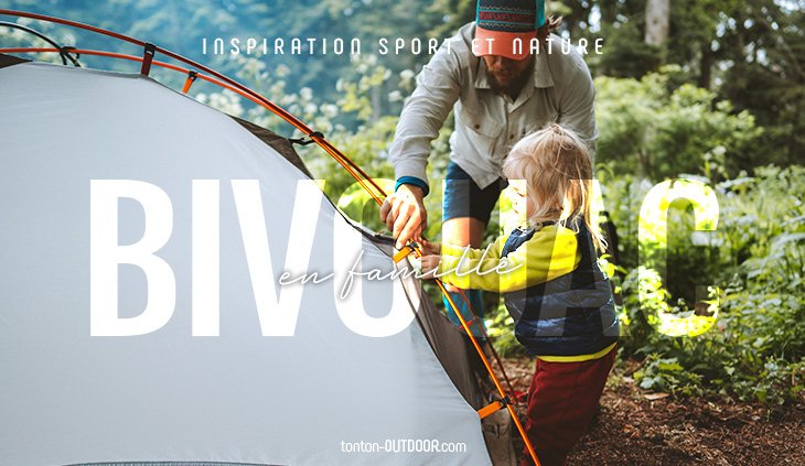 Bivaccare in famiglia: come organizzarsi con i bambini