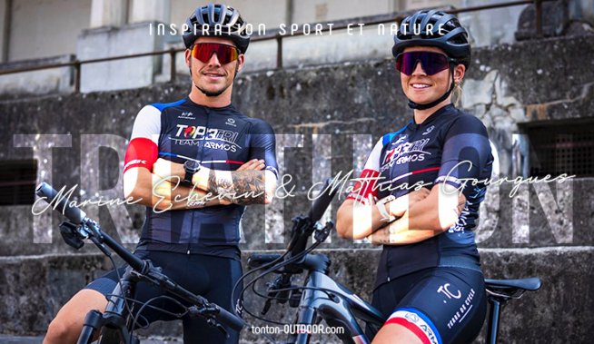 Triathlon : Marine Echevin et Matthias Gourgues dalla competizione alla trasmissione