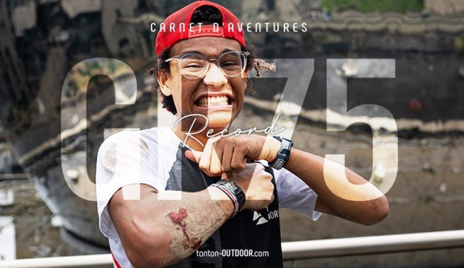 Noa Ohms alias "Casquette Rouge" ha battuto il record del giro di Parigi !