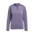 Pile mezza zip Pwn the Run donna - ADIDAS