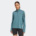 GIACCA MEZZA ZIP OWN THE RUN DONNA - ADIDAS