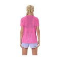 T-SHIRT MANICHE CORTE METARUN DONNA ROSA - ASICS