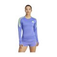 T-SHIRT MANICHE LUNGHE ELITE ATLETA DONNA - ADIDAS