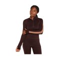 SOTTOSTRATO ZONEKNIT MERINO 260 MEZZA ZIP DONNA - ICEBREAKER