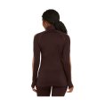 SOTTOSTRATO ZONEKNIT MERINO 260 MEZZA ZIP DONNA - ICEBREAKER
