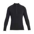 MAGLIA INTIMA MERINOFINE POLAR 300 MEZZA ZIP UOMO - ICEBREAKER