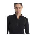 MAGLIA TERMICA MERINOFINE POLAR 300 MEZZA ZIP DONNA - ICEBREAKER