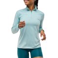 Maglia a maniche lunghe mezza-zip GLIDETECH donna - HOKA