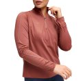 Maglia a maniche lunghe mezza-zip GLIDETECH donna - HOKA