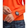 MAGLIA MANICHE LUNGHE MEZZA ZIP GLIDETECH UOMO - HOKA