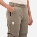 Pantalone UBIC STRETCH ZIP OFF donna - MILLET