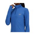 PULLOVER SPORT ESSENTIALS SPACE DYE 1/4 ZIP DONNA - NEW BALANCE