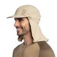 Cappellino da deserto Solid Birch Grey - BUFF