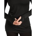 T-SHIRT ZONEKNIT MANICHE LUNGHE MERINO 125 DONNA - ICEBREAKER