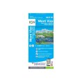 CARTA MONTE VISO, SAINT-VÉRAN, AIGUILLES, PARCO NATURALE REGIONALE DEL QUEYRAS - IGN