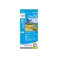 CARTA OSSAU, VALLE D'ASPE, PARCO NAZIONALE DEI PIRENEI - IGN
