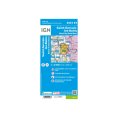 Carta IGN SAINT-GERVAIS-LES-BAINS MASSICCIO DEL MONTE BIANCO - IGN