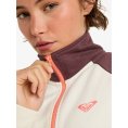 FELPA ESSENTIAL ENERGY CROP DEMI-ZIP DONNA - ROXY