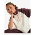 FELPA ESSENTIAL ENERGY CROP DEMI-ZIP DONNA - ROXY