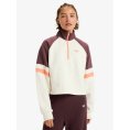 FELPA ESSENTIAL ENERGY CROP DEMI-ZIP DONNA - ROXY