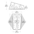 Tenda Tiger Wall Ultra Leggera 2 posti - BIG AGNES