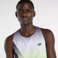 Canotta Race Day Ultra Light Printed Single uomo - NEW BALANCE