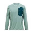 T-shirt a maniche lunghe Freelight Polartec Grid Crew uomo - PEAK PERFORMANCE