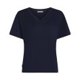 T-shirt scollo a V 150 Tech Lite Relax V Neck donna - ICEBREAKER