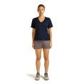 T-shirt scollo a V 150 Tech Lite Relax V Neck donna - ICEBREAKER
