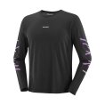 Maglia a maniche lunghe Shakeout Core Graphic Shakeout uomo - SALOMON
