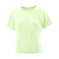 T-shirt Shakeout Air Cropped donna - SALOMON