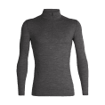 MAGLIA A MANICHE LUNGHE 200 OASIS DEMI ZIP UOMO - ICEBREAKER