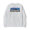 T-SHIRT MANICHE LUNGHE P-6 LOGO RESPONSIBILI-TEE UOMO - PATAGONIA