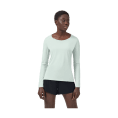 T-SHIRT PERFORMANCE MANICHE LUNGHE DONNA BIANCA - ON