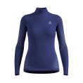SOTTOSTRATO TOP TURTLE COLLO MEZZA ZIP DONNA - ODLO