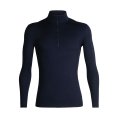 INTIMO IN LANA MERINO 200 OASIS COLLO MEZZA-ZIP UOMO - ICEBREAKER