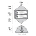 TENDA HUBBA HUBBA NX GRIGIA - MSR