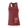 CANOTTA CROSS RUN GRAPHIC DONNA - SALOMON