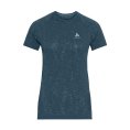 T-SHIRT MANICHE CORTE BLACKCOMB SCOLLO TONDO DONNA - ODLO