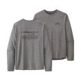 T-SHIRT A MANICHE LUNGHE CAP COOL DAILY GRAPHIC MONTAGNA UOMO - PATAGONIA