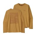 T-SHIRT A MANICHE LUNGHE CAP COOL DAILY GRAPHIC MONTAGNA UOMO - PATAGONIA