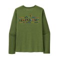 T-SHIRT A MANICHE LUNGHE CAP COOL DAILY GRAPHIC MONTAGNA UOMO - PATAGONIA