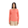 T-SHIRT MERINO MANICHE LUNGHE SPHERE II DONNA - ICEBREAKER