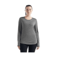 T-SHIRT MERINO MANICHE LUNGHE SPHERE II DONNA - ICEBREAKER