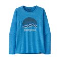 T-SHIRT MANICHE LUNGHE CAP COOL DAILY GRAPHIC DONNA - PATAGONIA