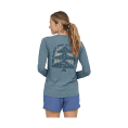 T-SHIRT MANICHE LUNGHE CAP COOL DAILY GRAPHIC DONNA - PATAGONIA