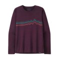 T-SHIRT MANICHE LUNGHE CAP COOL DAILY GRAPHIC DONNA - PATAGONIA
